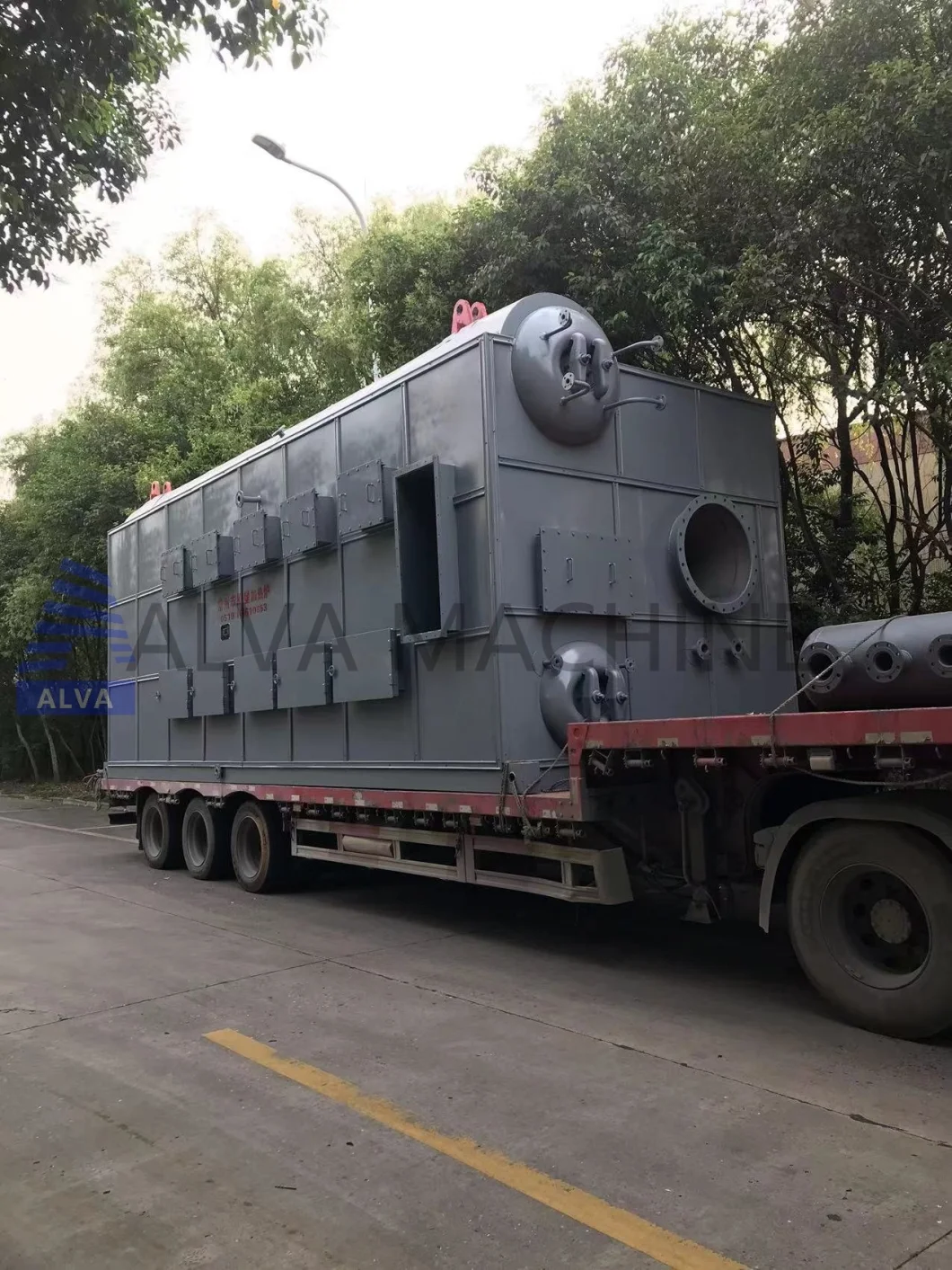 China Alva Machine Waste Heat Boiler/Steam Generator/Steam Boiler/Boiler/Chain Grate Boiler