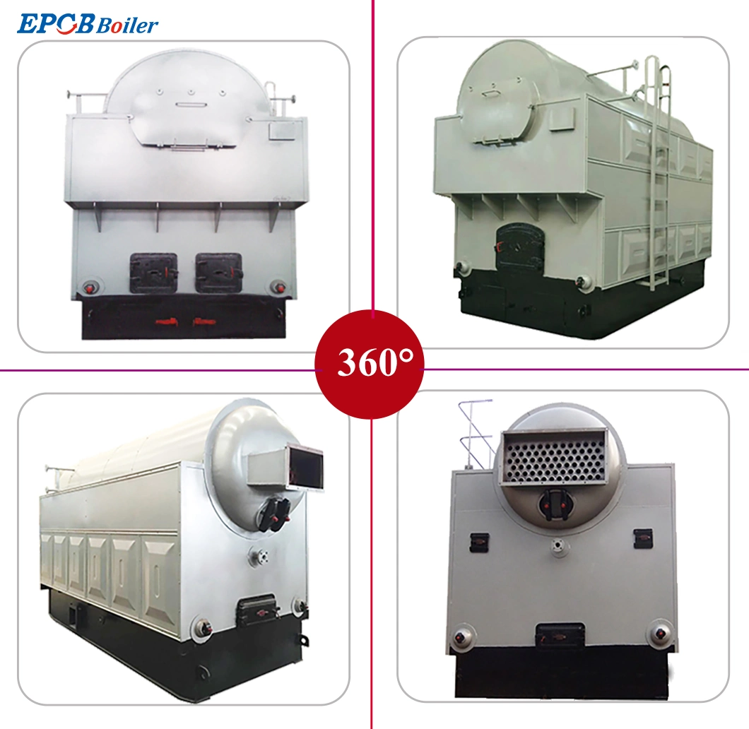 Epcb Famous Brand Coal Wood Pellet Biomass- Fired Steam Boiler for Textile Factories