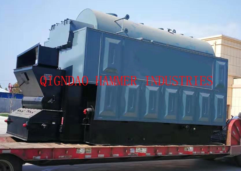 Dzl1, 2, 4, 6, 8, 10 Ton Horizontal Industrial Coal/Husk/Fire Tube/Biomass/Rice Husk/Coco Nut /Bagass/Wood Pellet/Solid Wood Fired Electric Steam Boiler Price