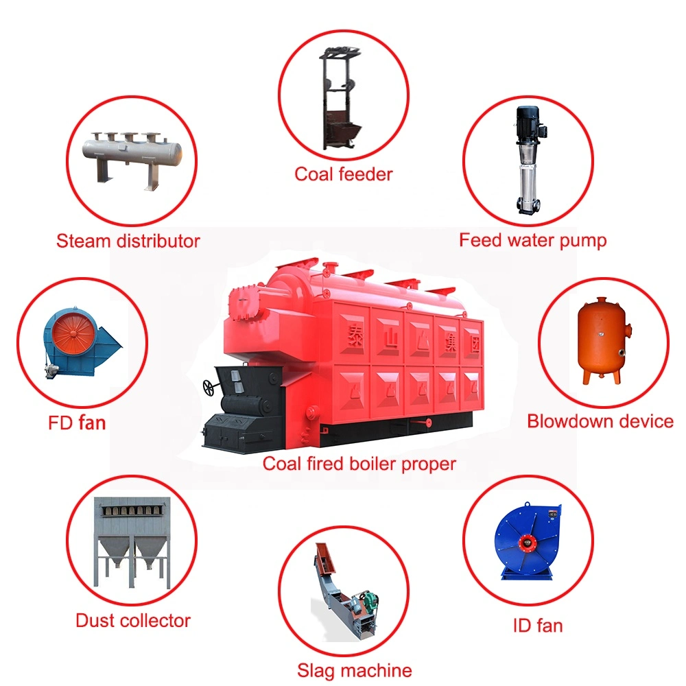 Hot Water/Thermal/Coal Steam/Oil/Gas Fired/Industrial/Water-Cooling Vibrating Grate Biomass Boiler