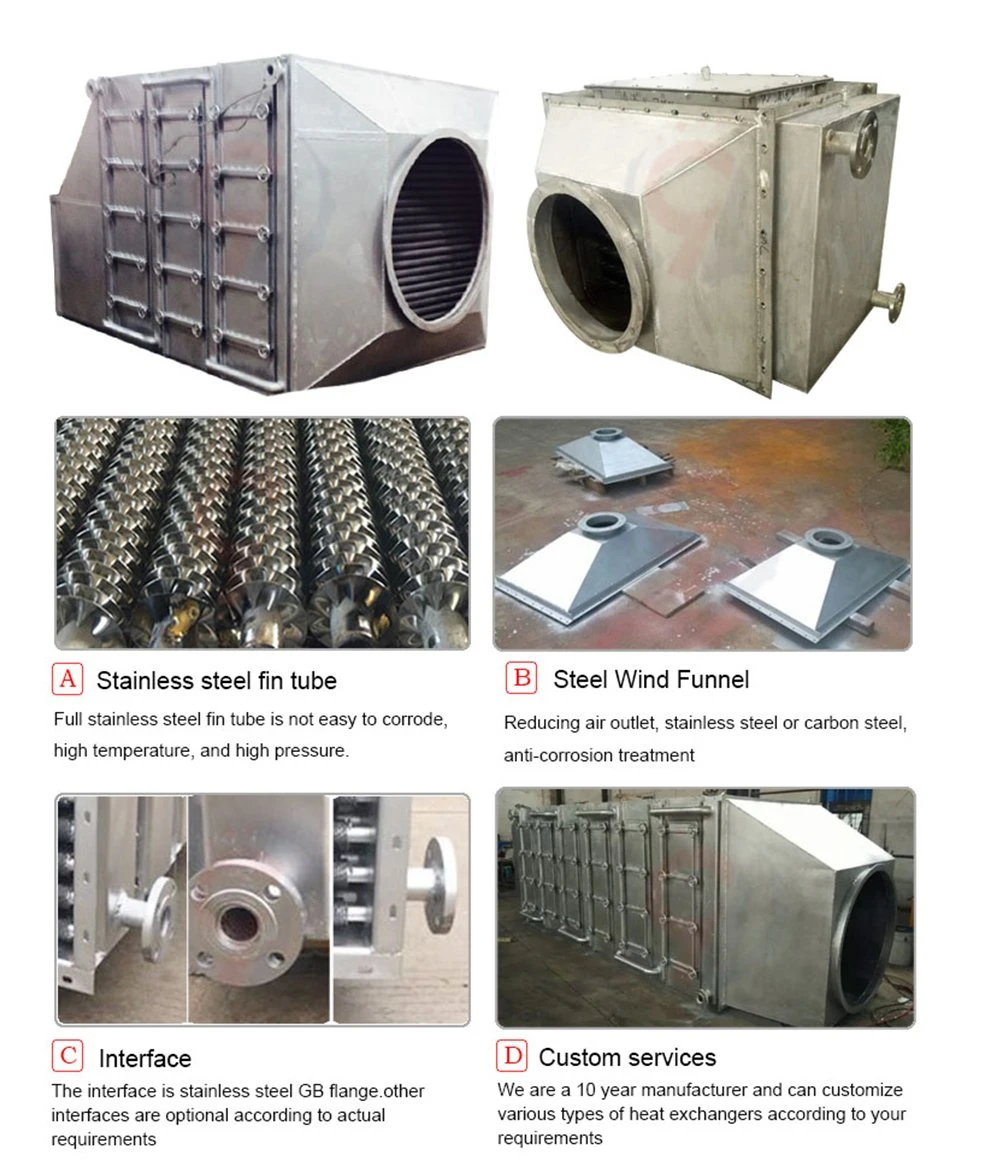 Hot Water Steam Boiler Fin Tube Economizer for Waste Gas