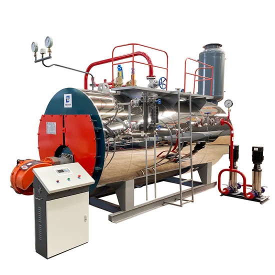 2023 Hot Selling Intelligent Digital Control Oil Steam Central Heating Water Gas Fired 7 Ton Boiler